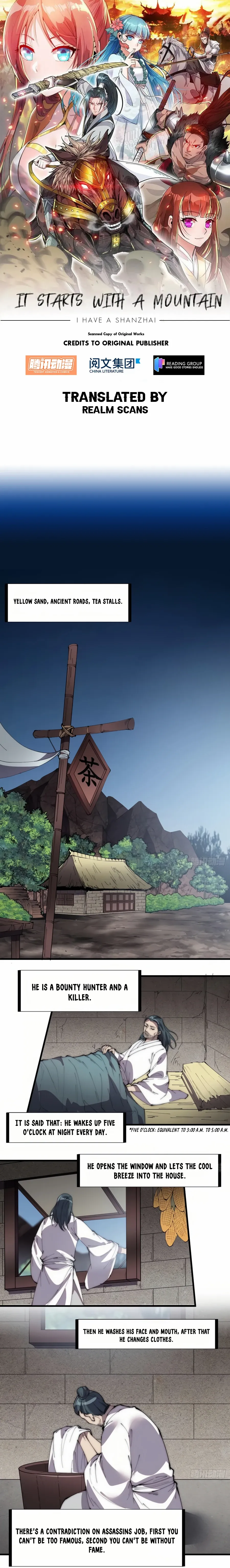 Read It Starts With A Mountain chapter 240 image 1 on Lezhin