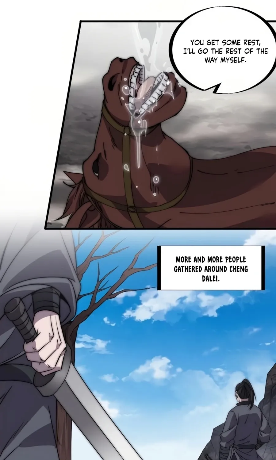 Read It Starts With A Mountain chapter 242 image 14 on Lezhin