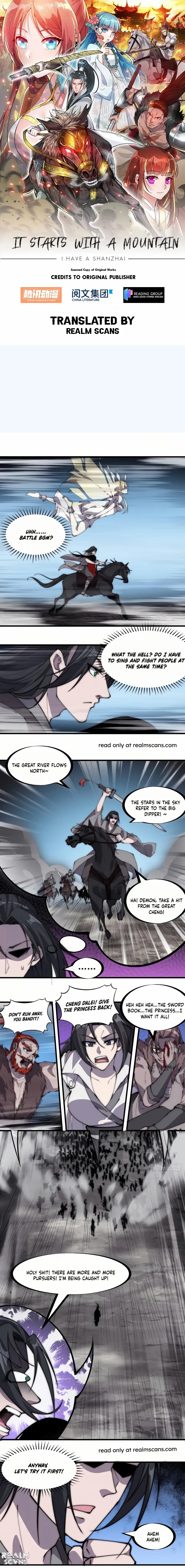 Read It Starts With A Mountain chapter 246 image 1 on Lezhin