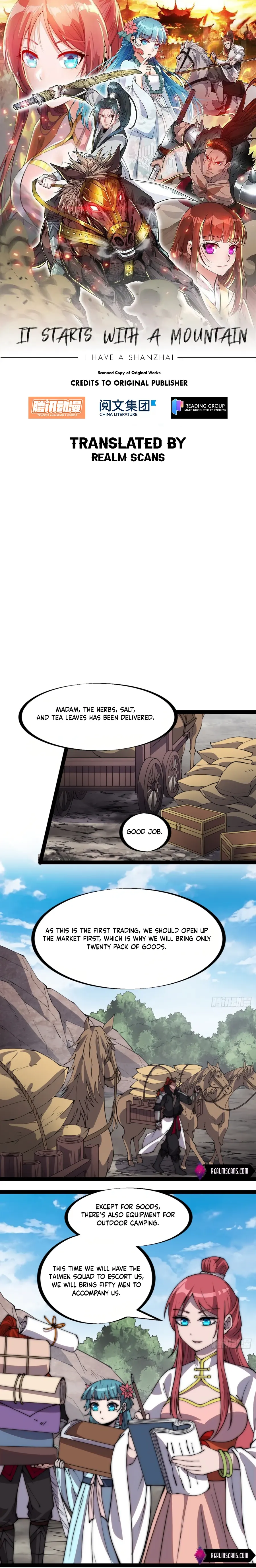 Read It Starts With A Mountain chapter 329 image 1 on Lezhin