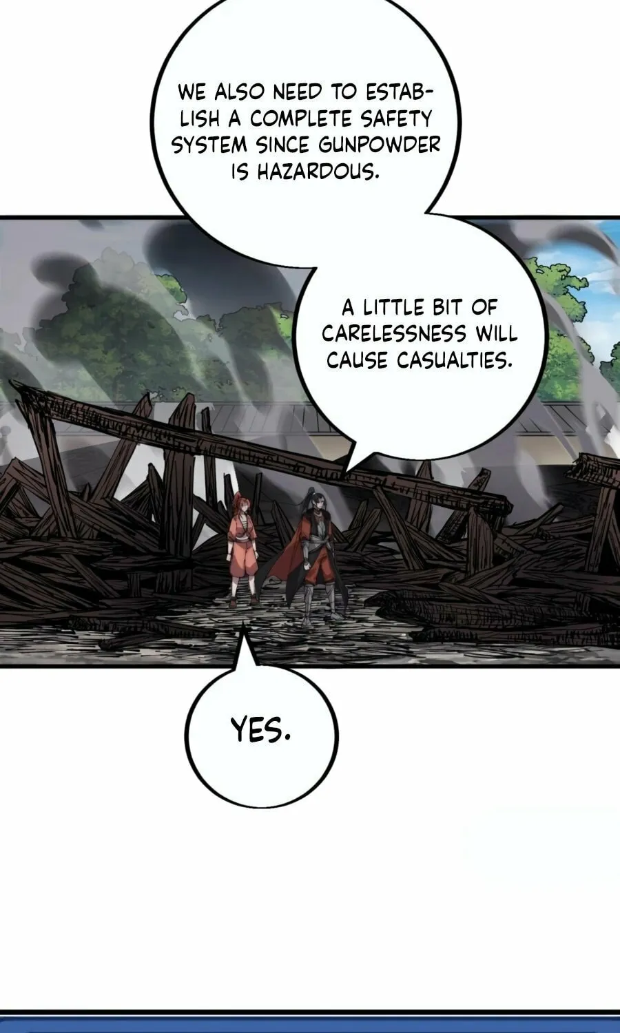 Read It Starts With A Mountain chapter 400 image 14 on Lezhin