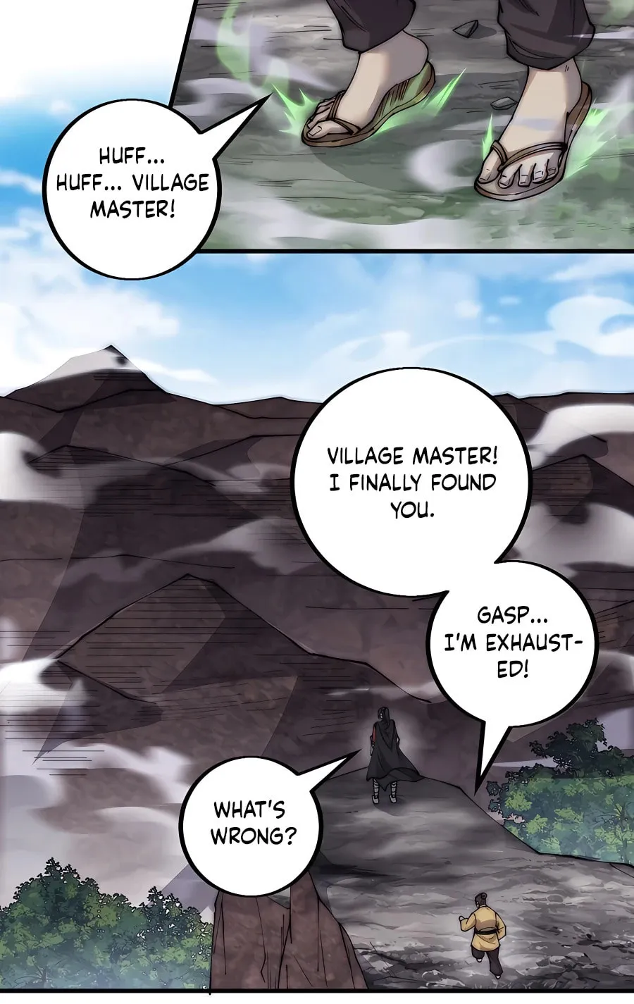Read It Starts With A Mountain chapter 410 image 33 on Lezhin