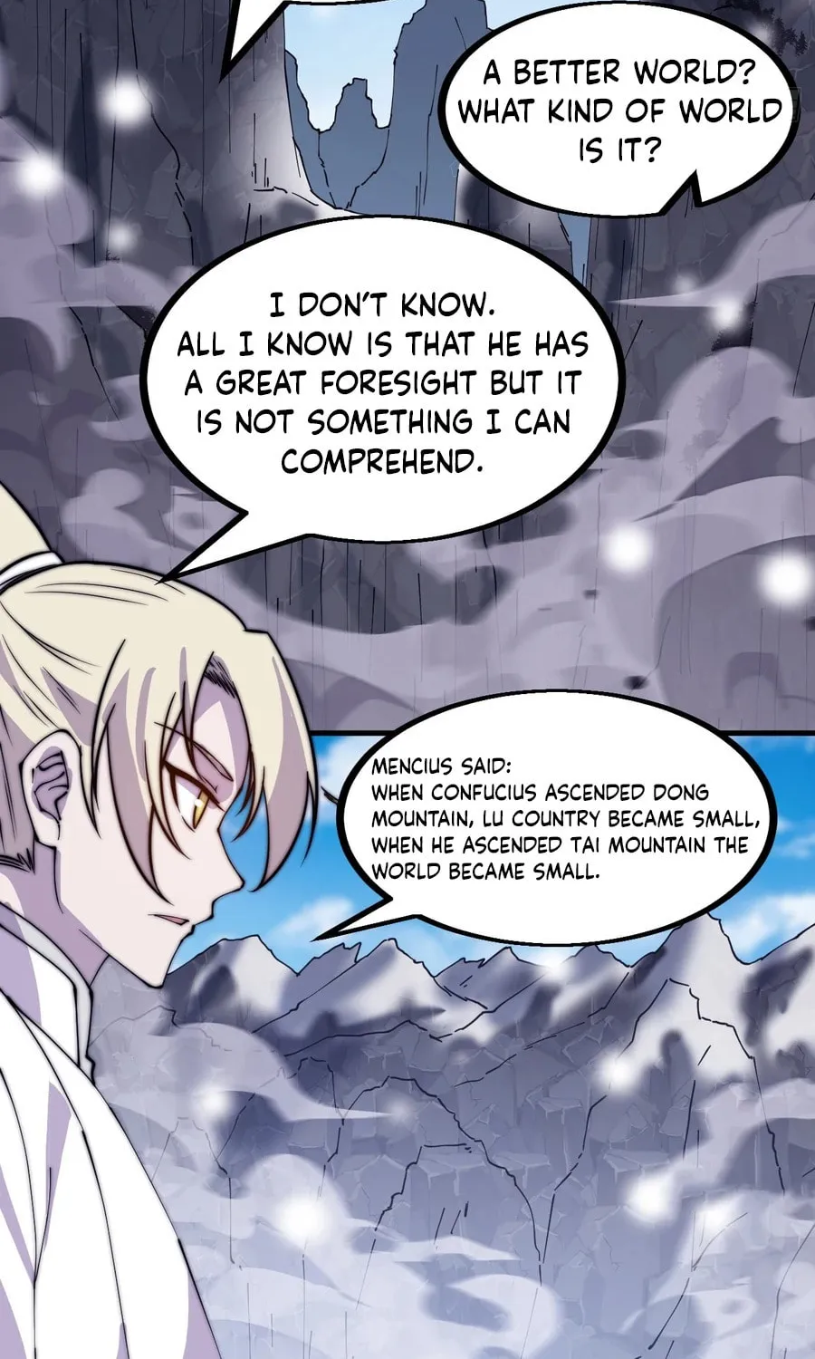Read It Starts With A Mountain chapter 448 image 18 on Lezhin