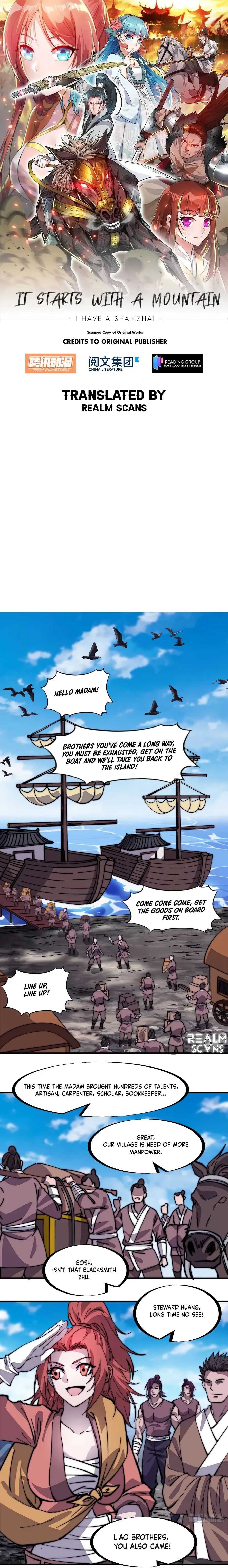 Read It Starts With A Mountain chapter 504 image 1 on Lezhin