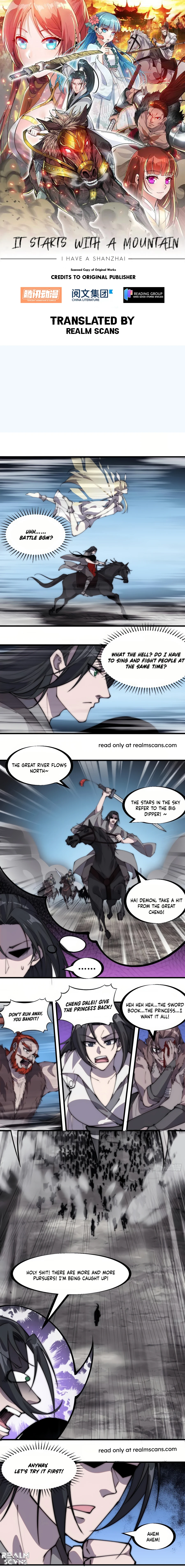 Read It Starts With A Mountain chapter 593.1 image 1 on Lezhin