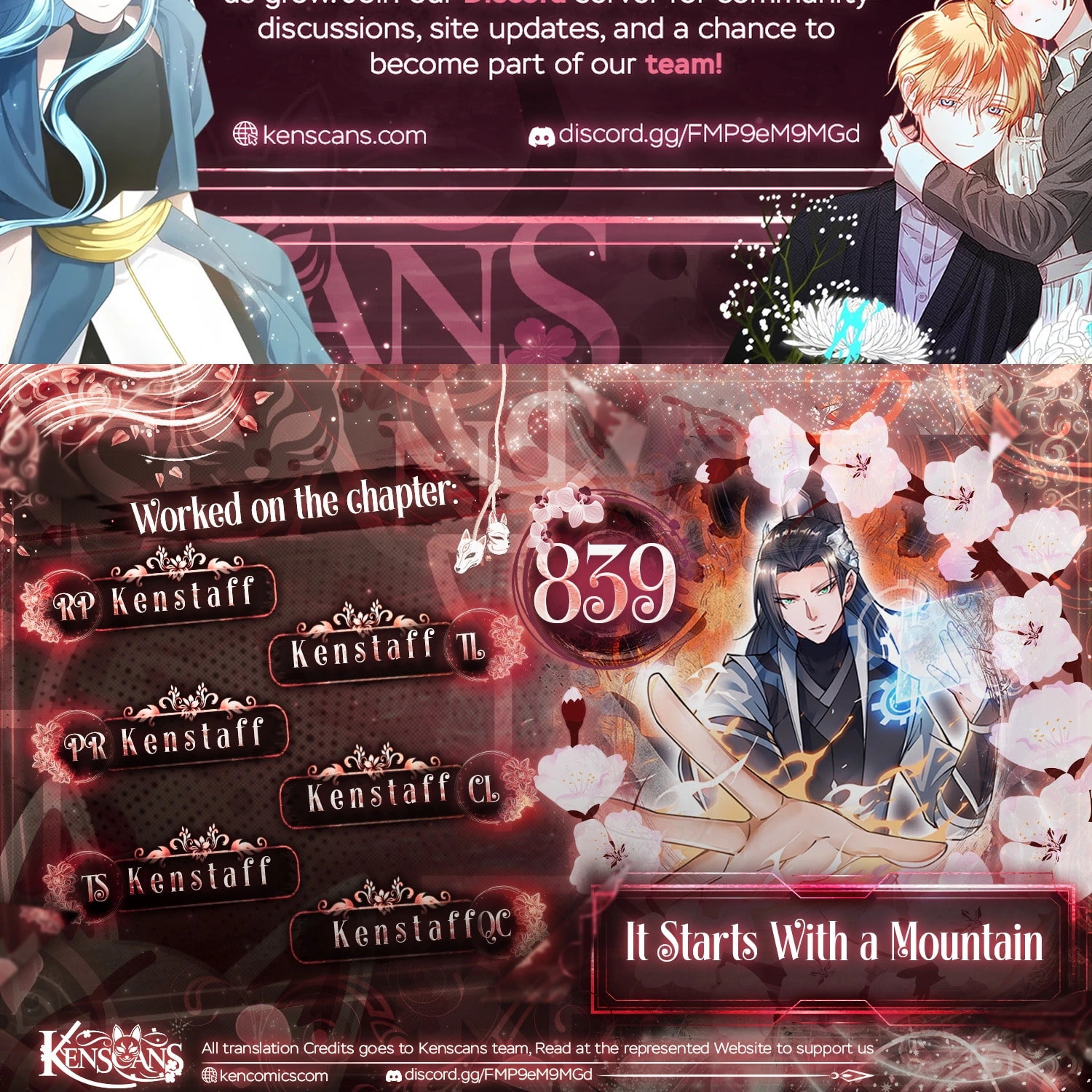 It Starts With A Mountain Chapter 839 page 2 - 