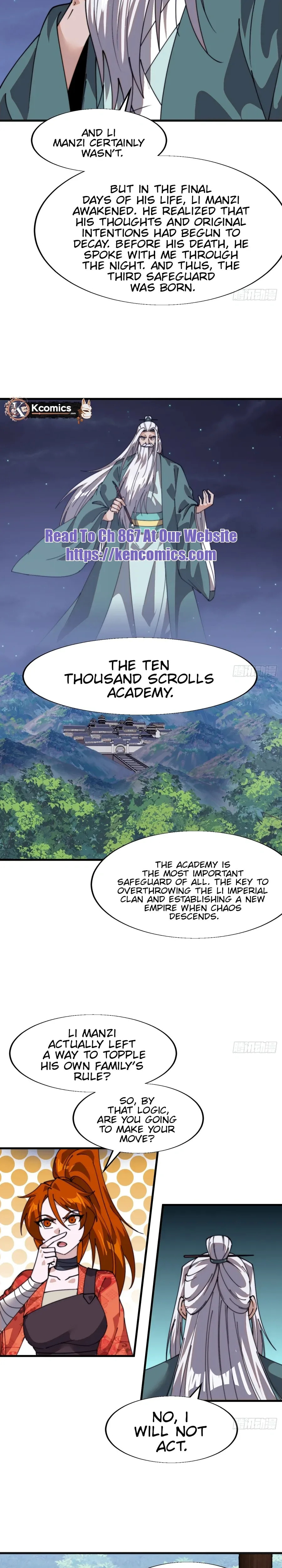 It Starts With A Mountain Chapter 847 page 9 - 
