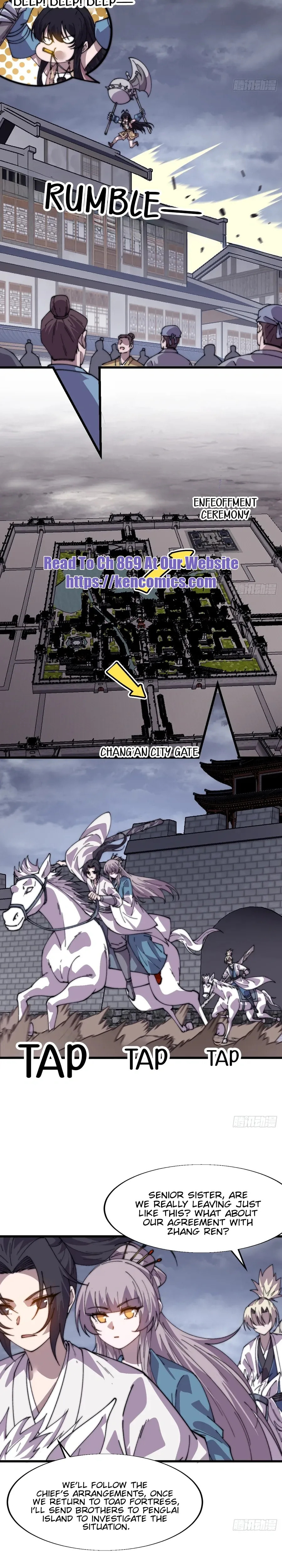 It Starts With A Mountain Chapter 849 page 9 - 