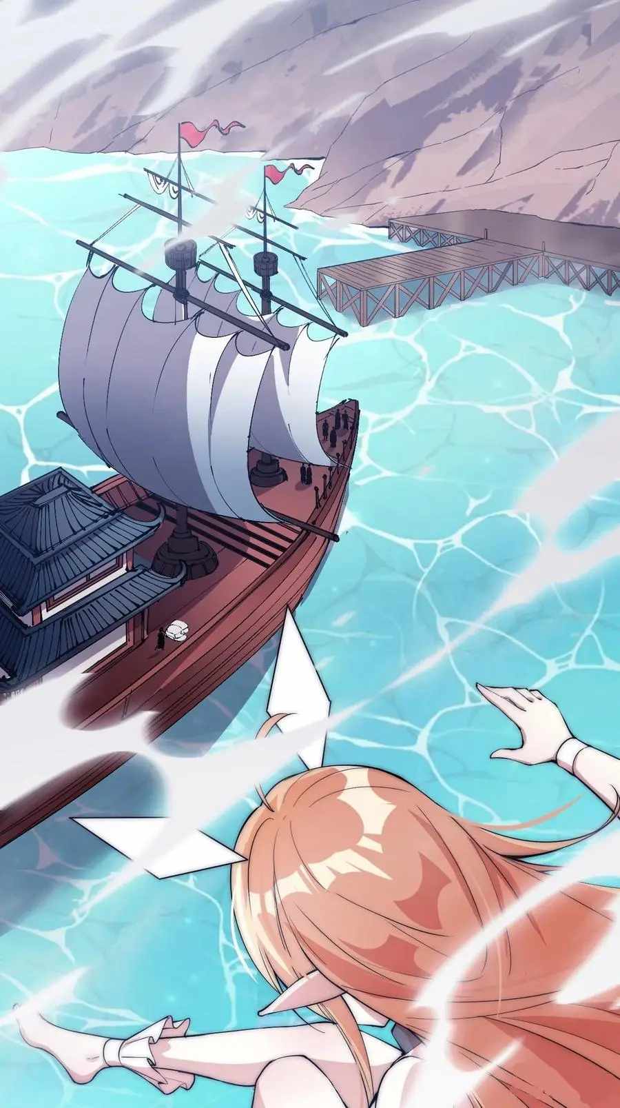 Read It Starts With A Mountain chapter 85 image 8 on Lezhin