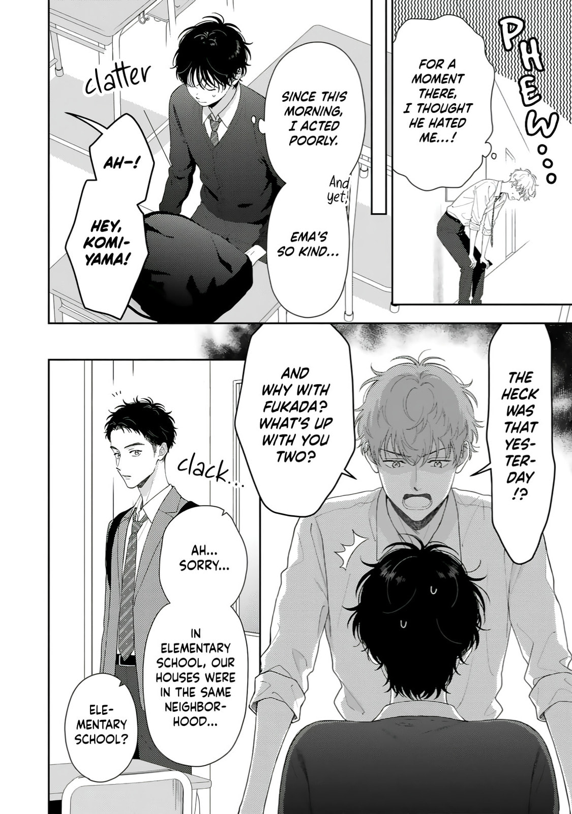 Read Itoshii Bokura chapter 2 image 6 on Lezhin