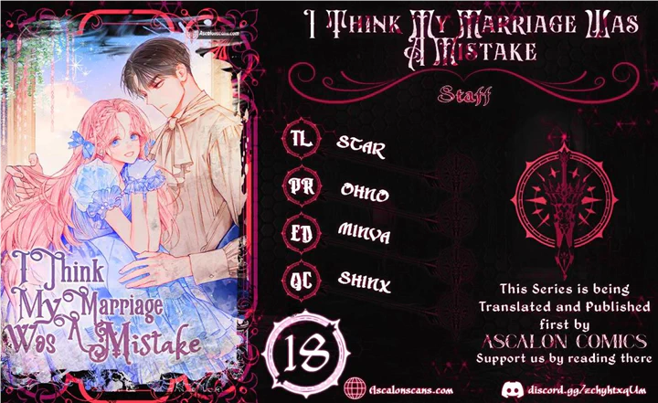 Read I’ve Probably Made a Mistake in Getting Married chapter 18 image 1 on Lezhin