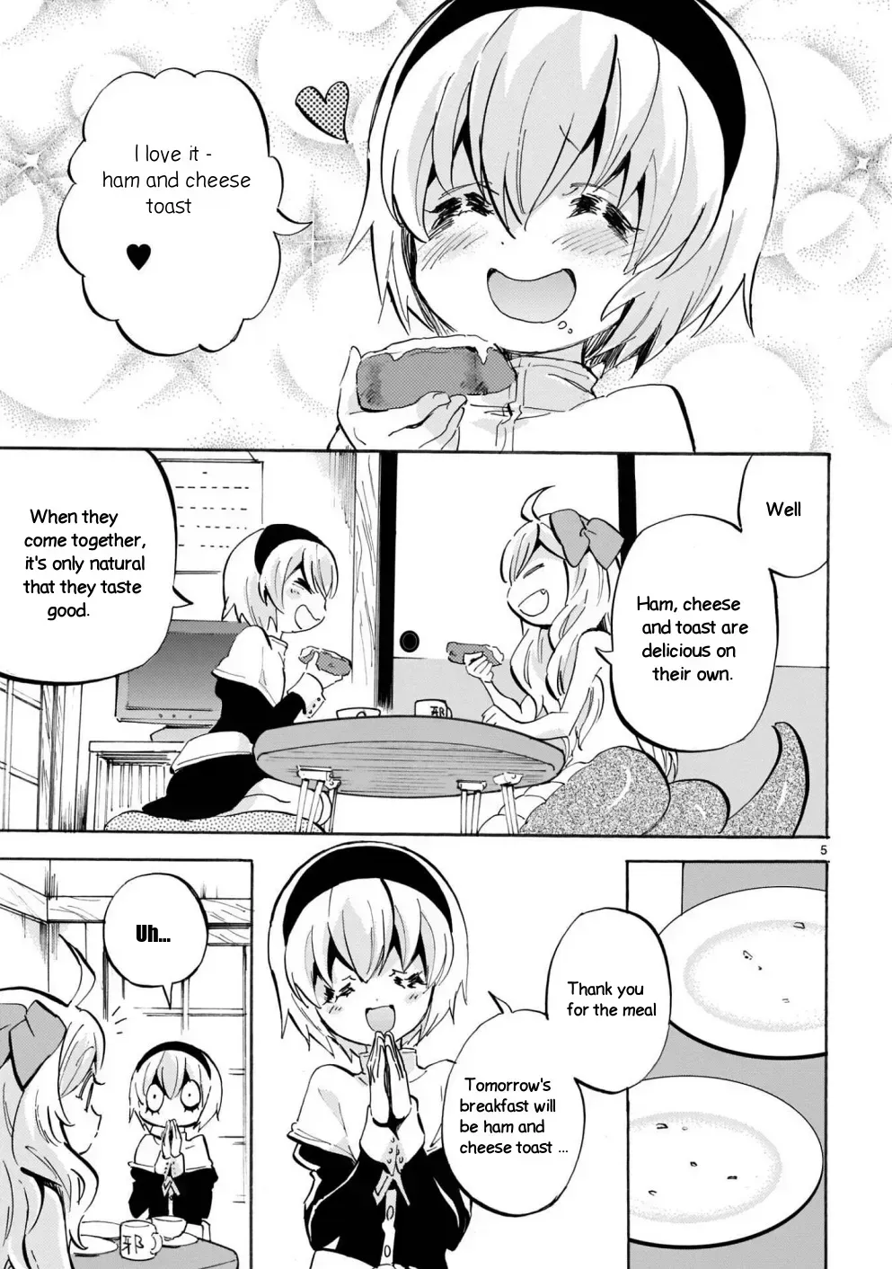 Read Jashin-chan Dropkick chapter 14.4 image 4 on Lezhin