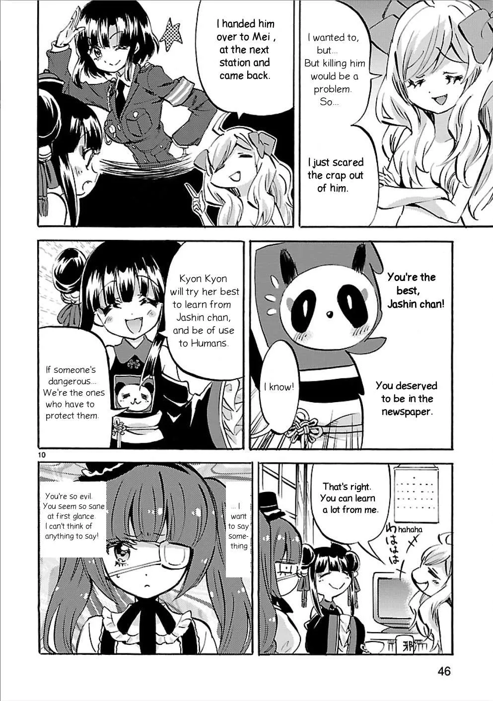 Read Jashin-chan Dropkick chapter 148 image 9 on Lezhin