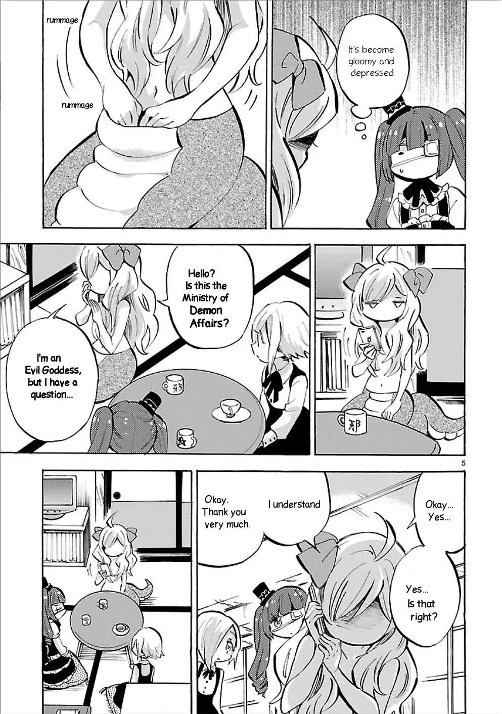 Read Jashin-chan Dropkick chapter 156 image 4 on Lezhin