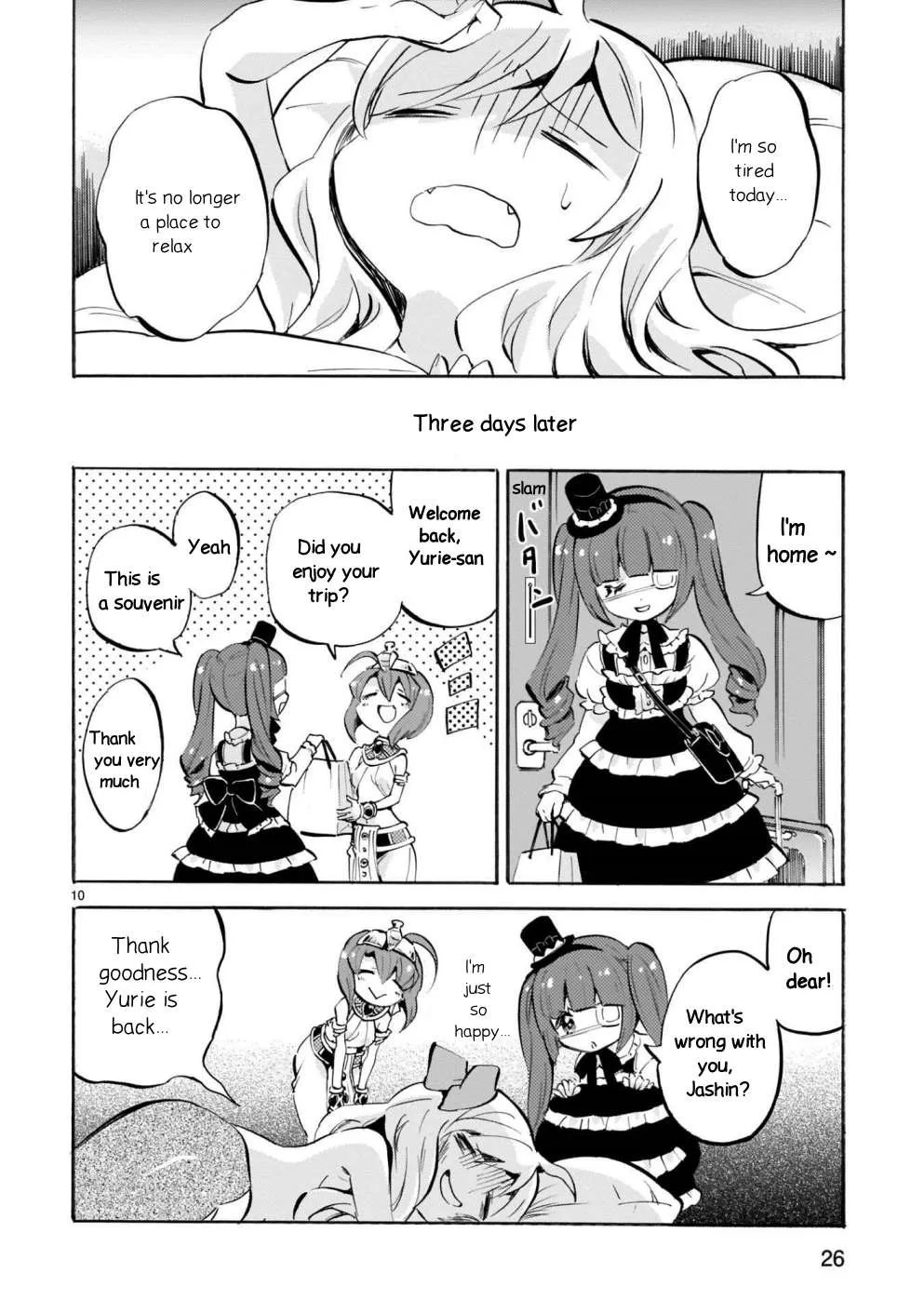 Read Jashin-chan Dropkick chapter 168 image 9 on Lezhin