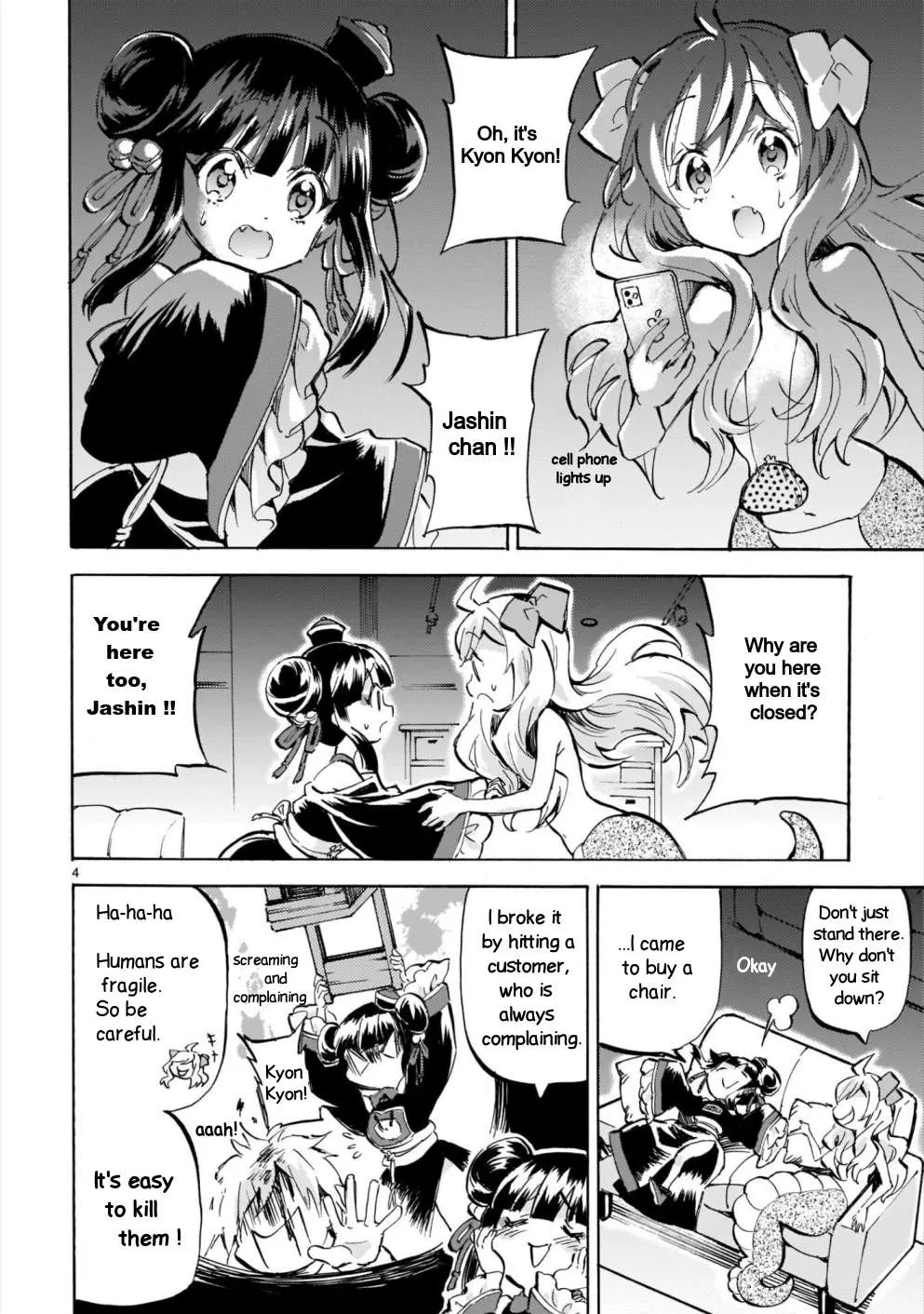 Read Jashin-chan Dropkick chapter 181 image 3 on Lezhin