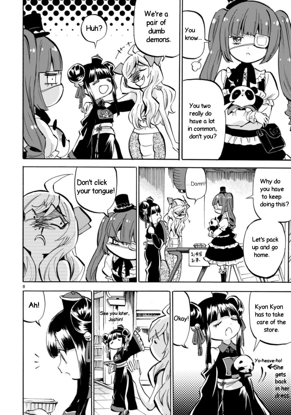 Read Jashin-chan Dropkick chapter 190 image 7 on Lezhin