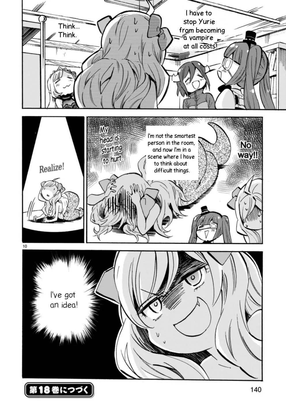 Read Jashin-chan Dropkick chapter 197 image 9 on Lezhin