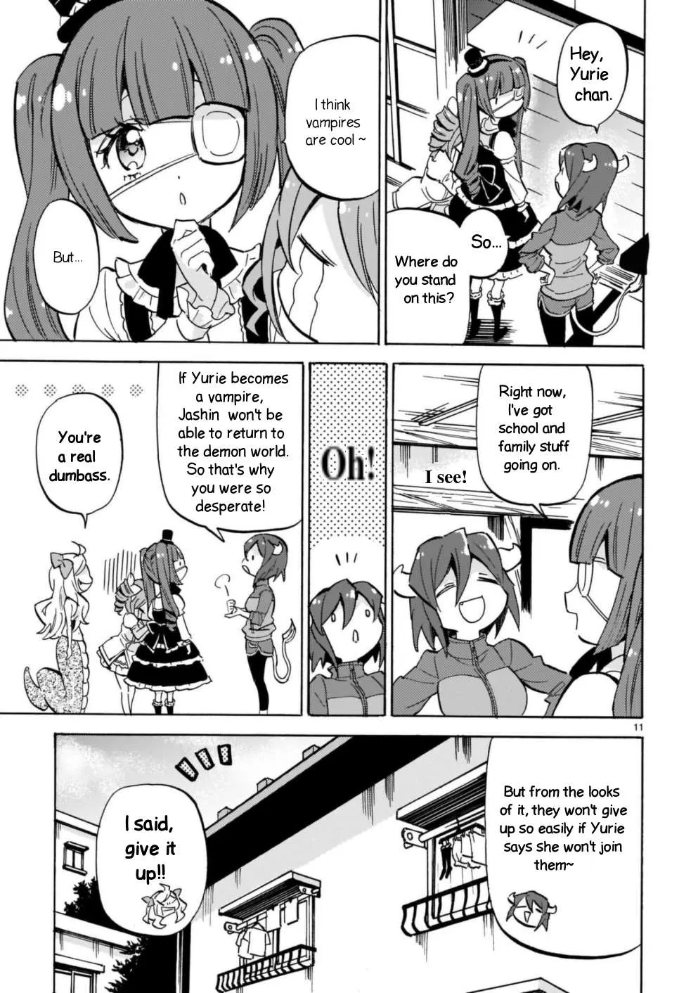 Read Jashin-chan Dropkick chapter 198 image 10 on Lezhin