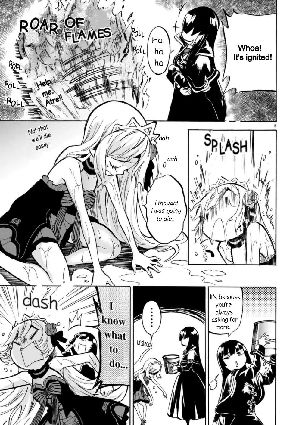 Read Jashin-chan Dropkick chapter 202 image 4 on Lezhin