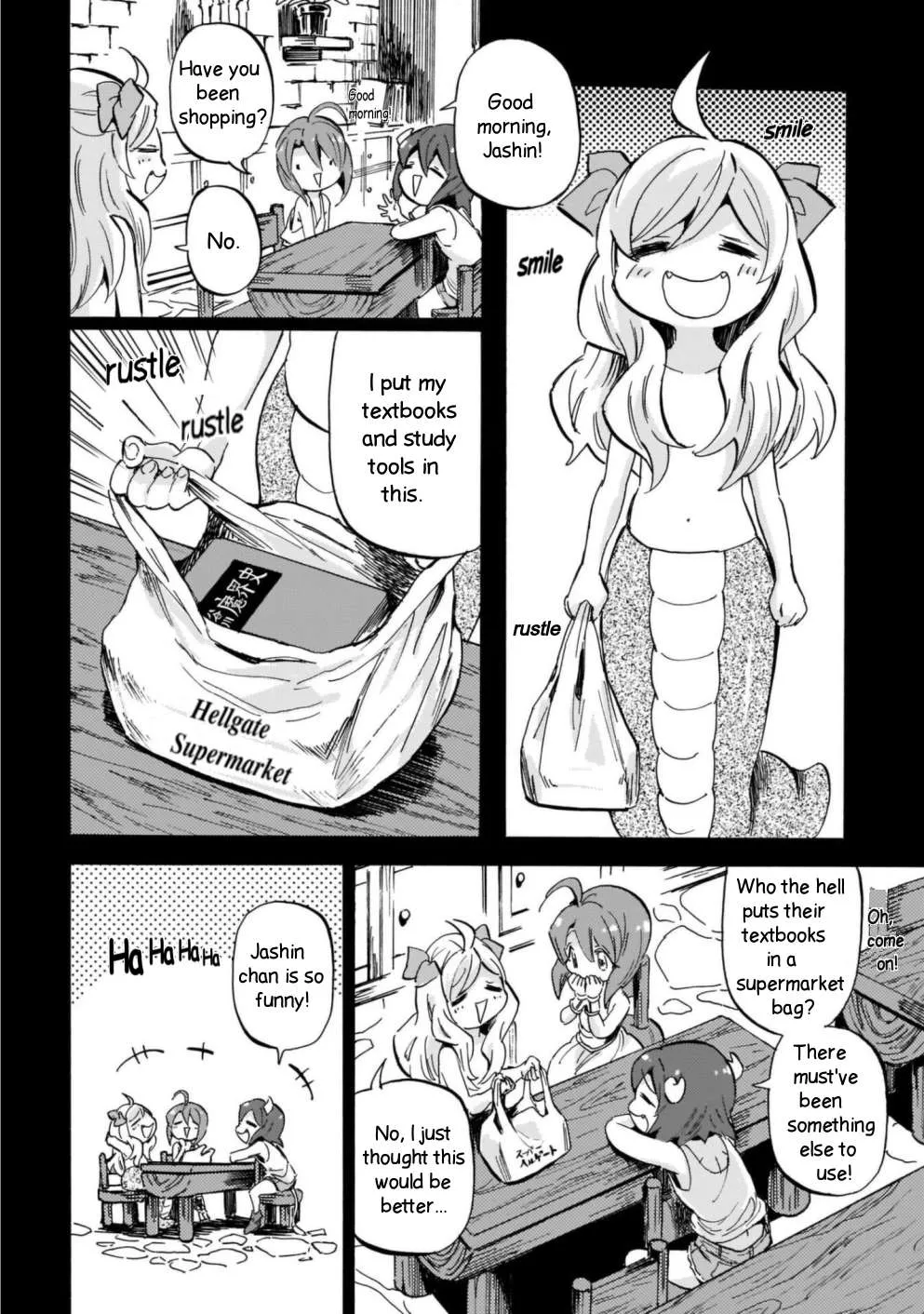 Read Jashin-chan Dropkick chapter 203 image 7 on Lezhin
