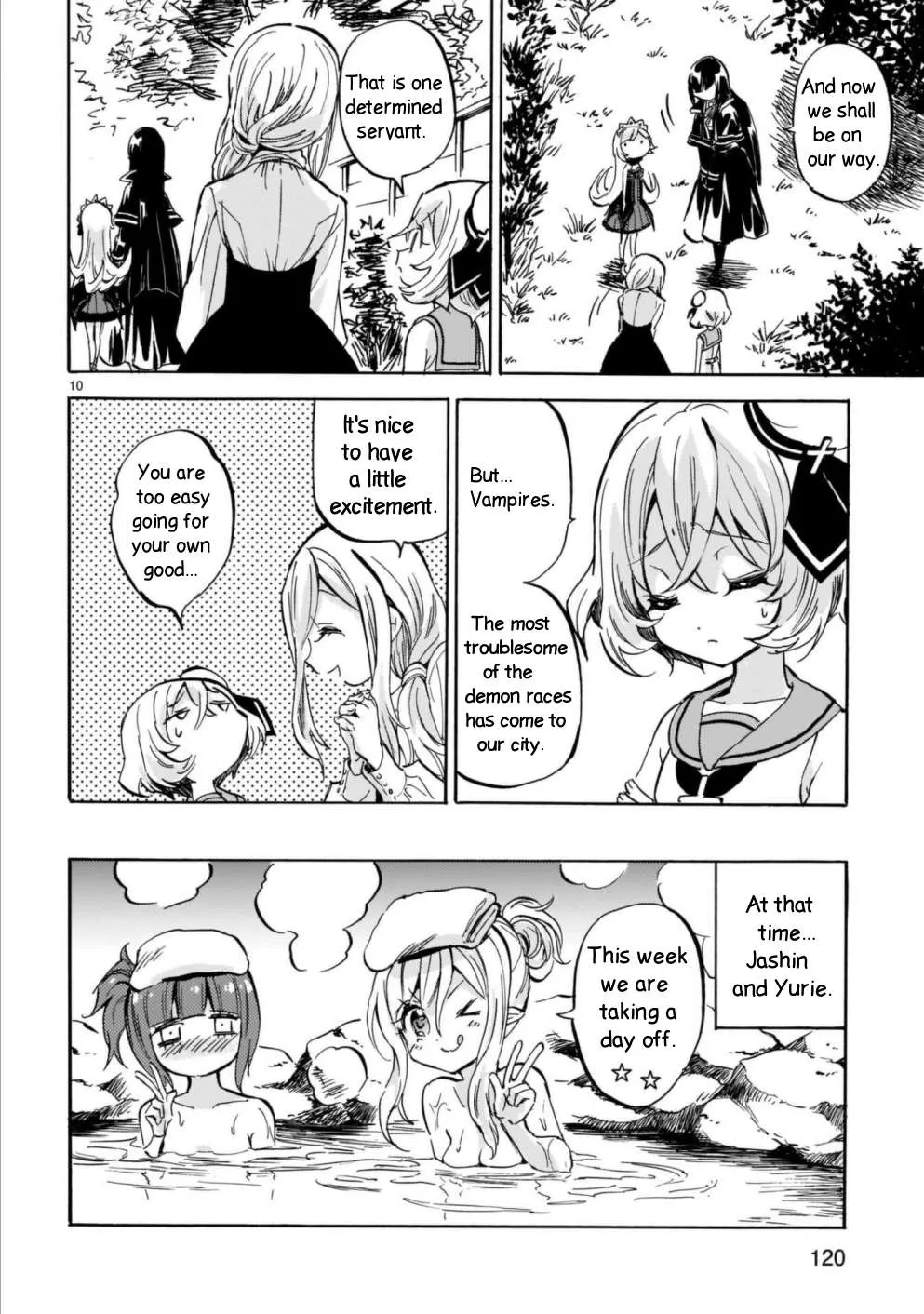 Read Jashin-chan Dropkick chapter 206 image 9 on Lezhin