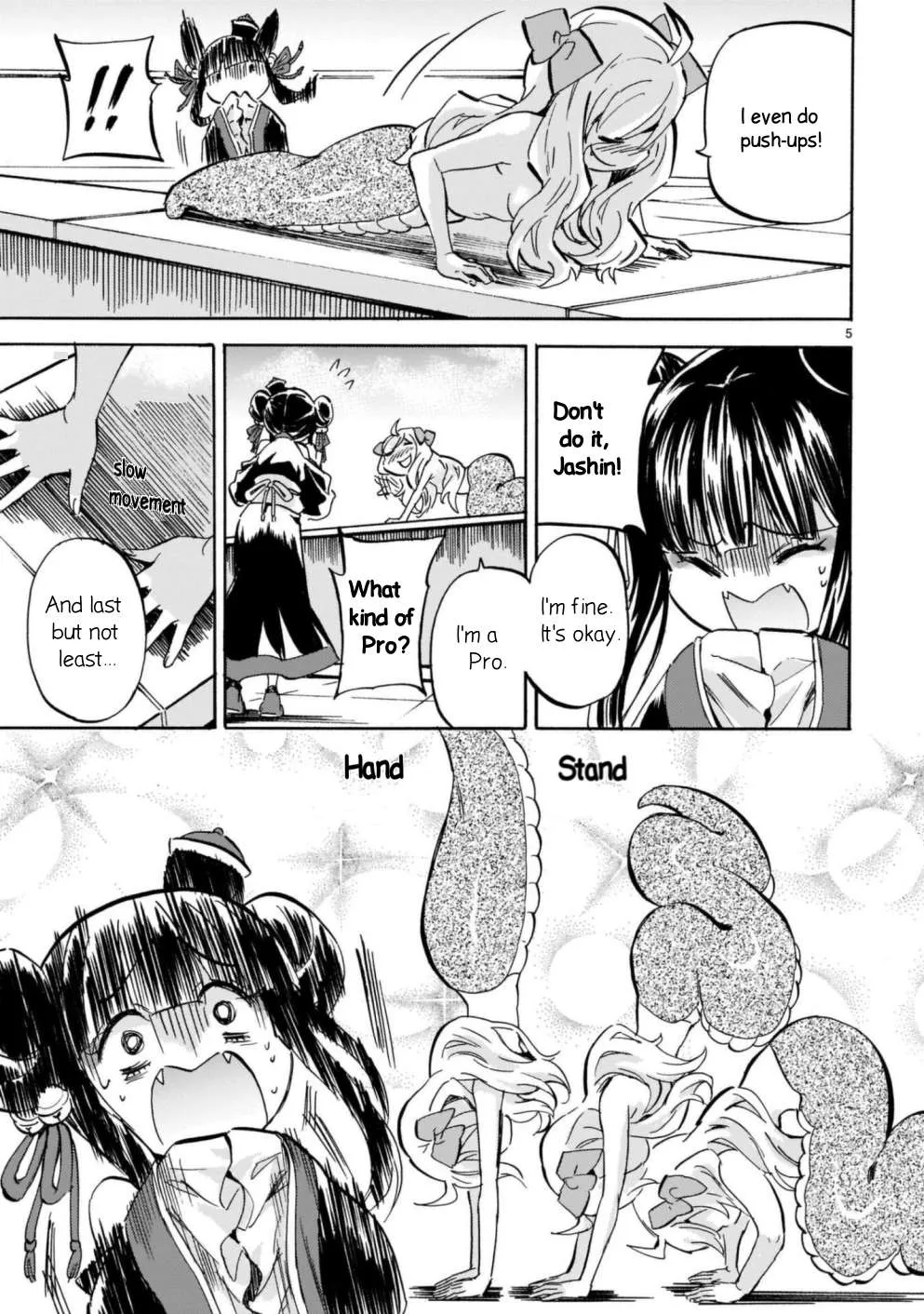 Read Jashin-chan Dropkick chapter 208 image 4 on Lezhin