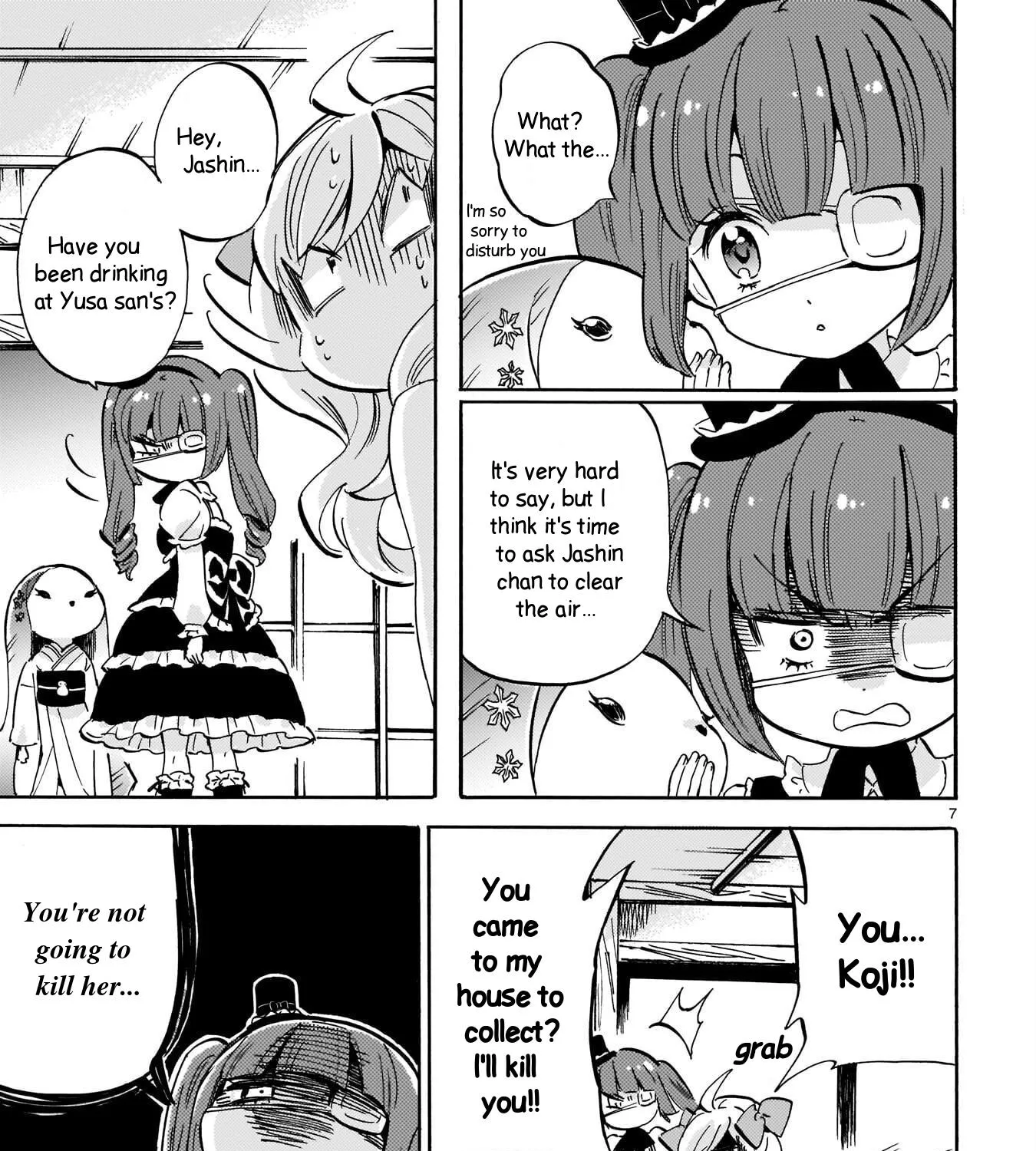 Read Jashin-chan Dropkick chapter 209 image 12 on Lezhin