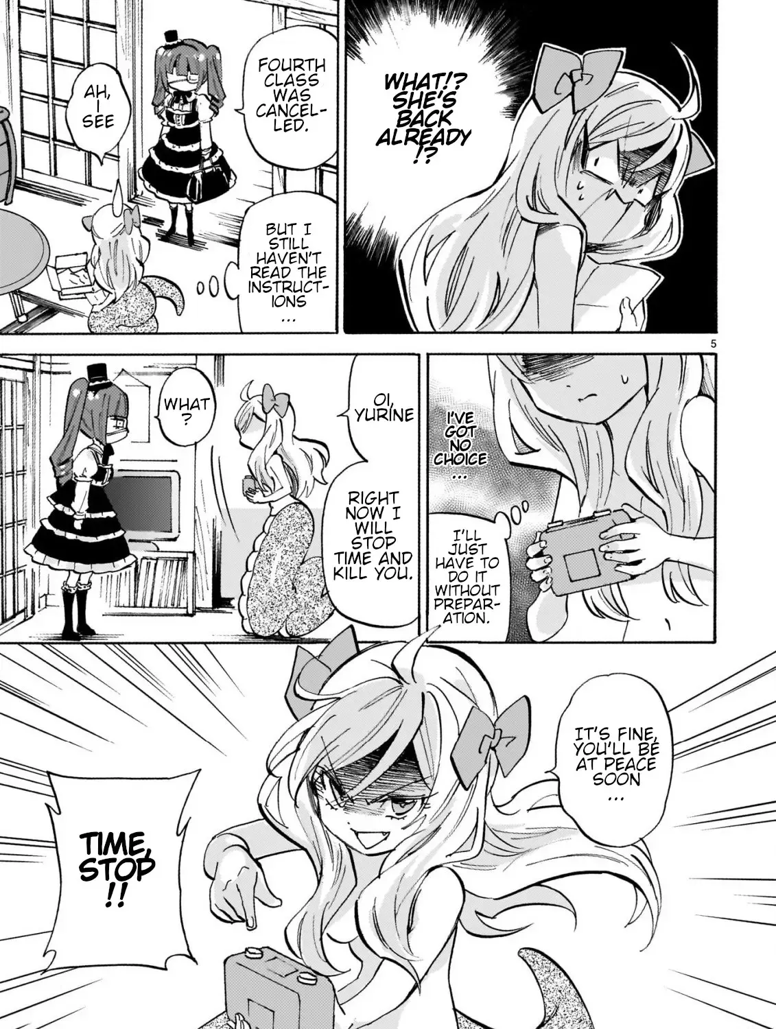 Read Jashin-chan Dropkick chapter 257 image 8 on Lezhin