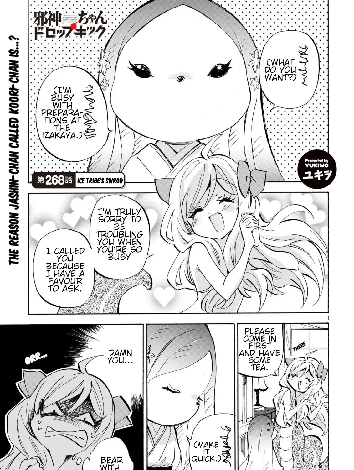Read Jashin-chan Dropkick chapter 273 image 1 on Lezhin