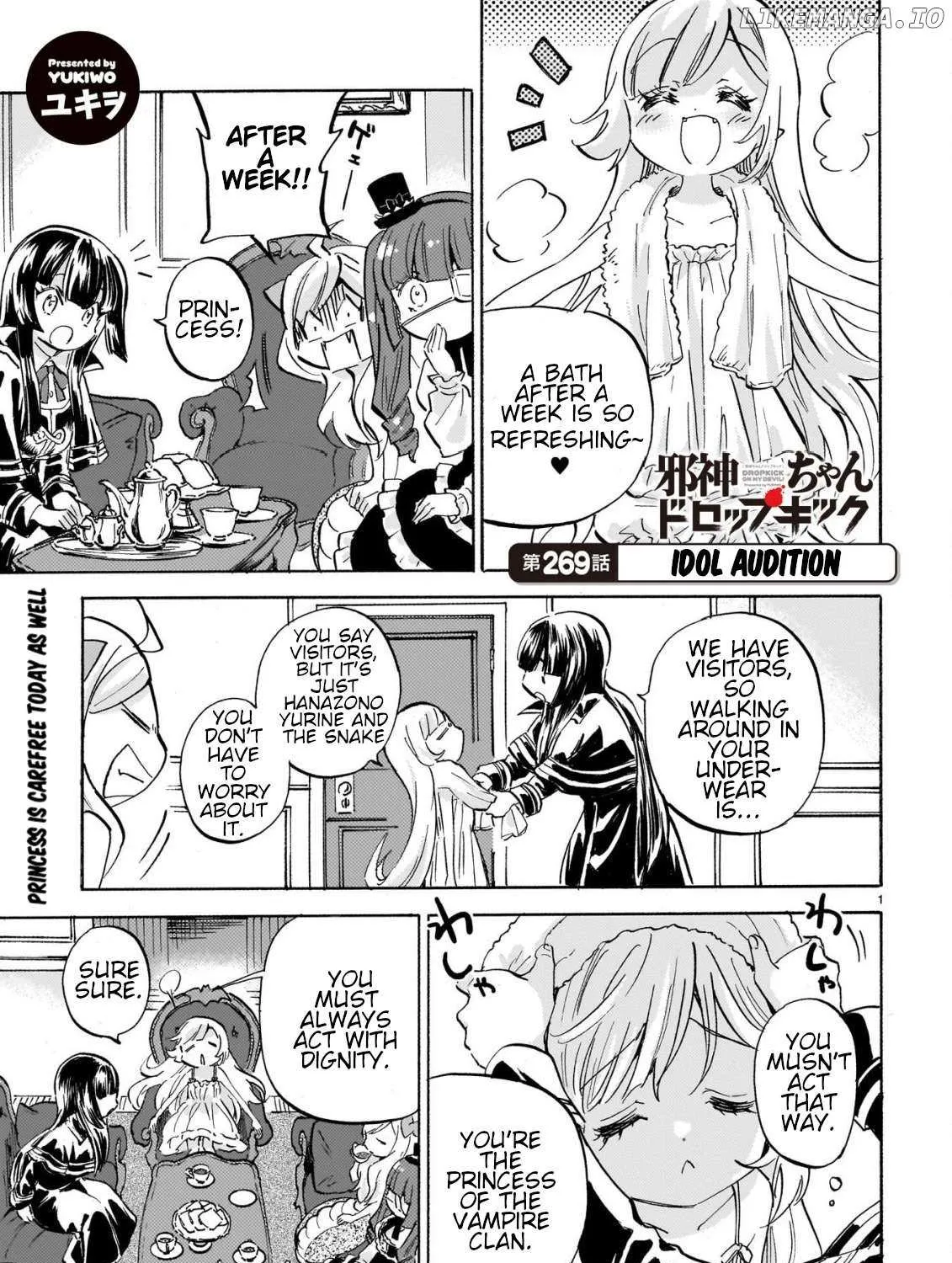 Read Jashin-chan Dropkick chapter 274 image 1 on Lezhin