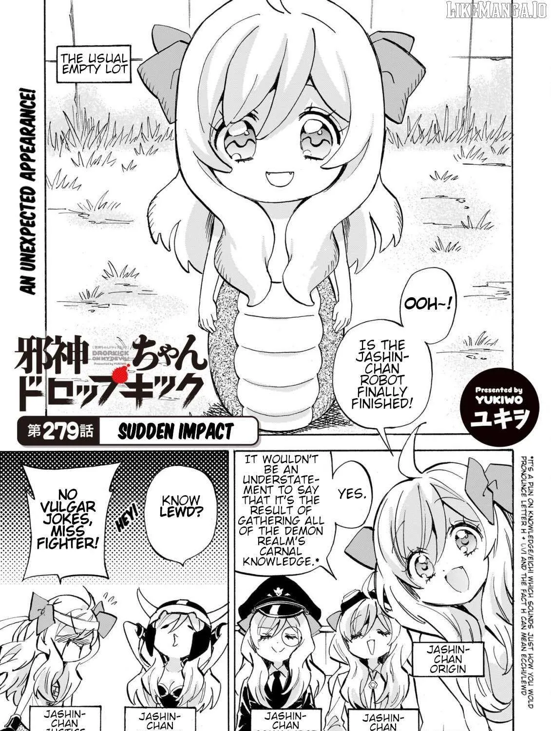 Read Jashin-chan Dropkick chapter 284 image 1 on Lezhin