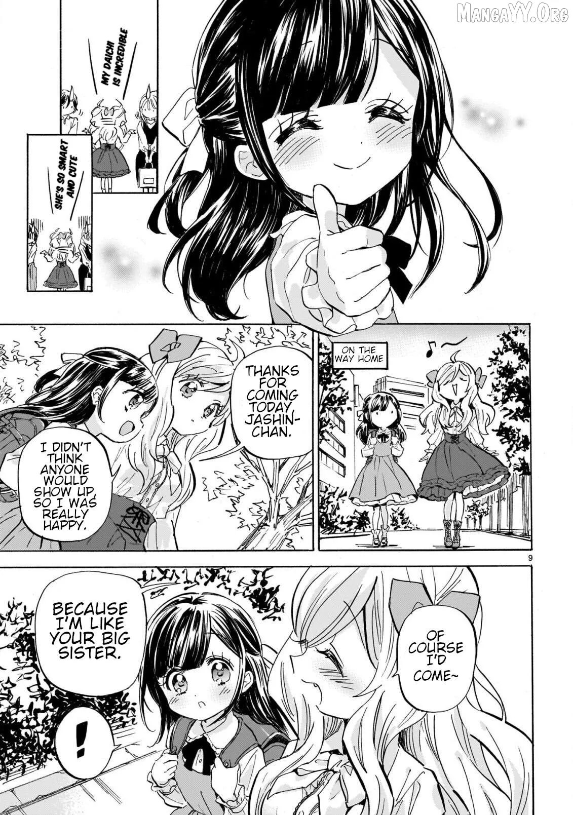 Read Jashin-chan Dropkick chapter 296 image 8 on Lezhin