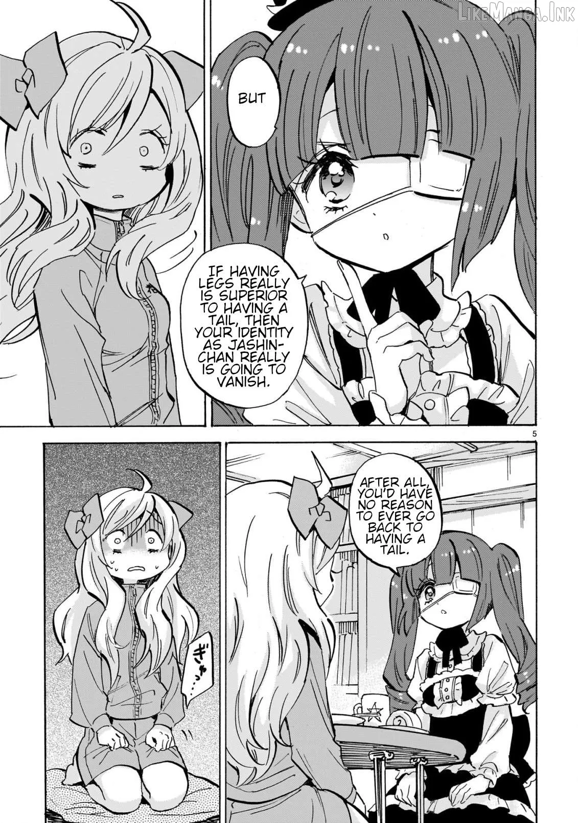 Read Jashin-chan Dropkick chapter 301 image 4 on Lezhin