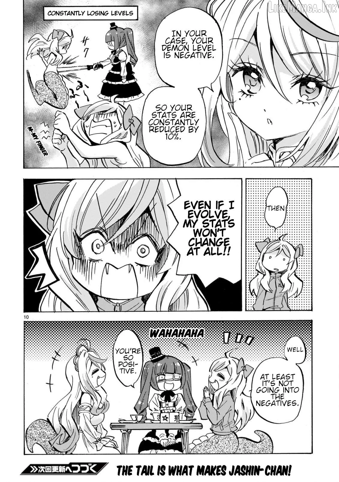 Read Jashin-chan Dropkick chapter 301 image 9 on Lezhin