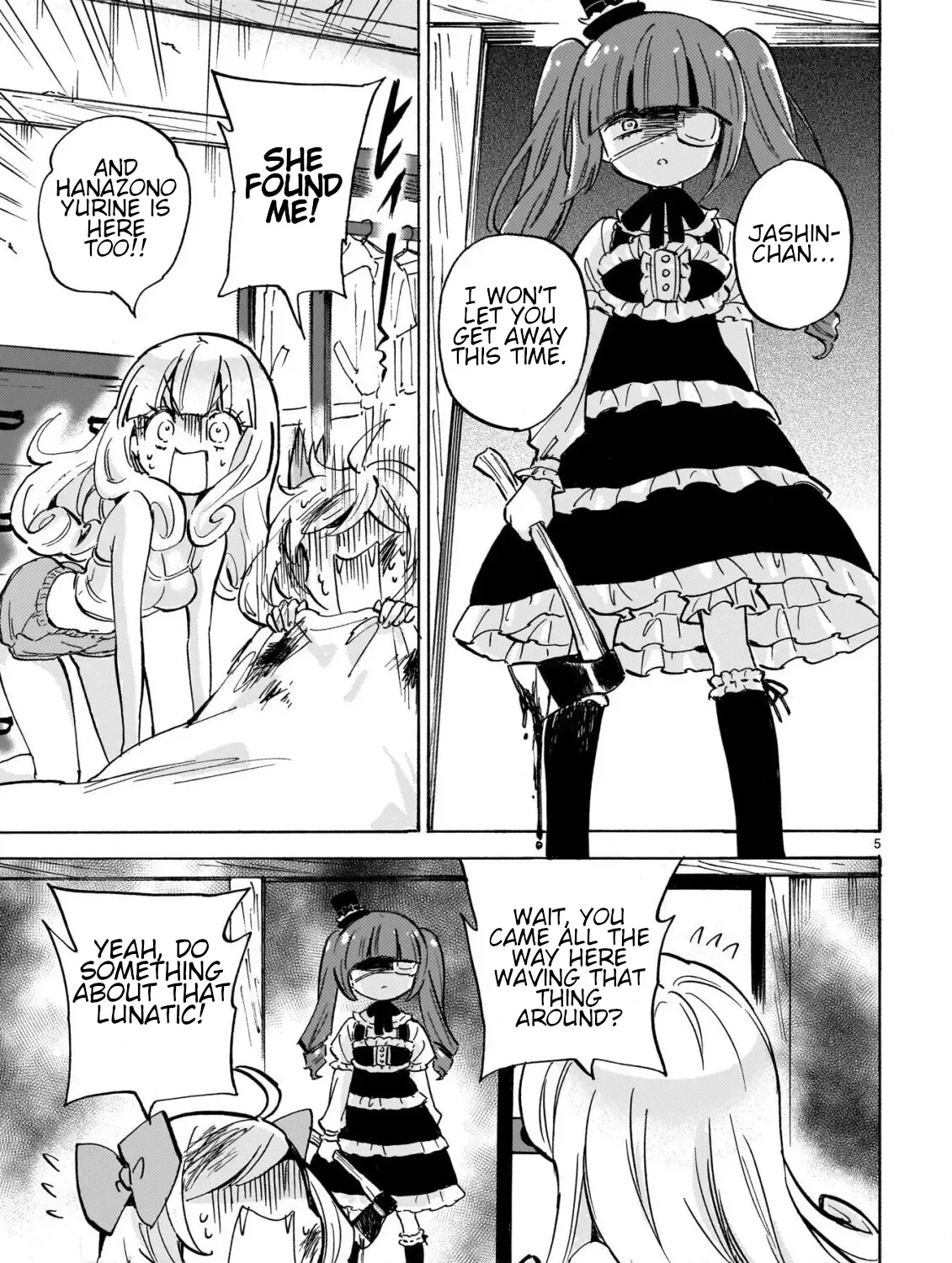Read Jashin-chan Dropkick chapter 302 image 8 on Lezhin