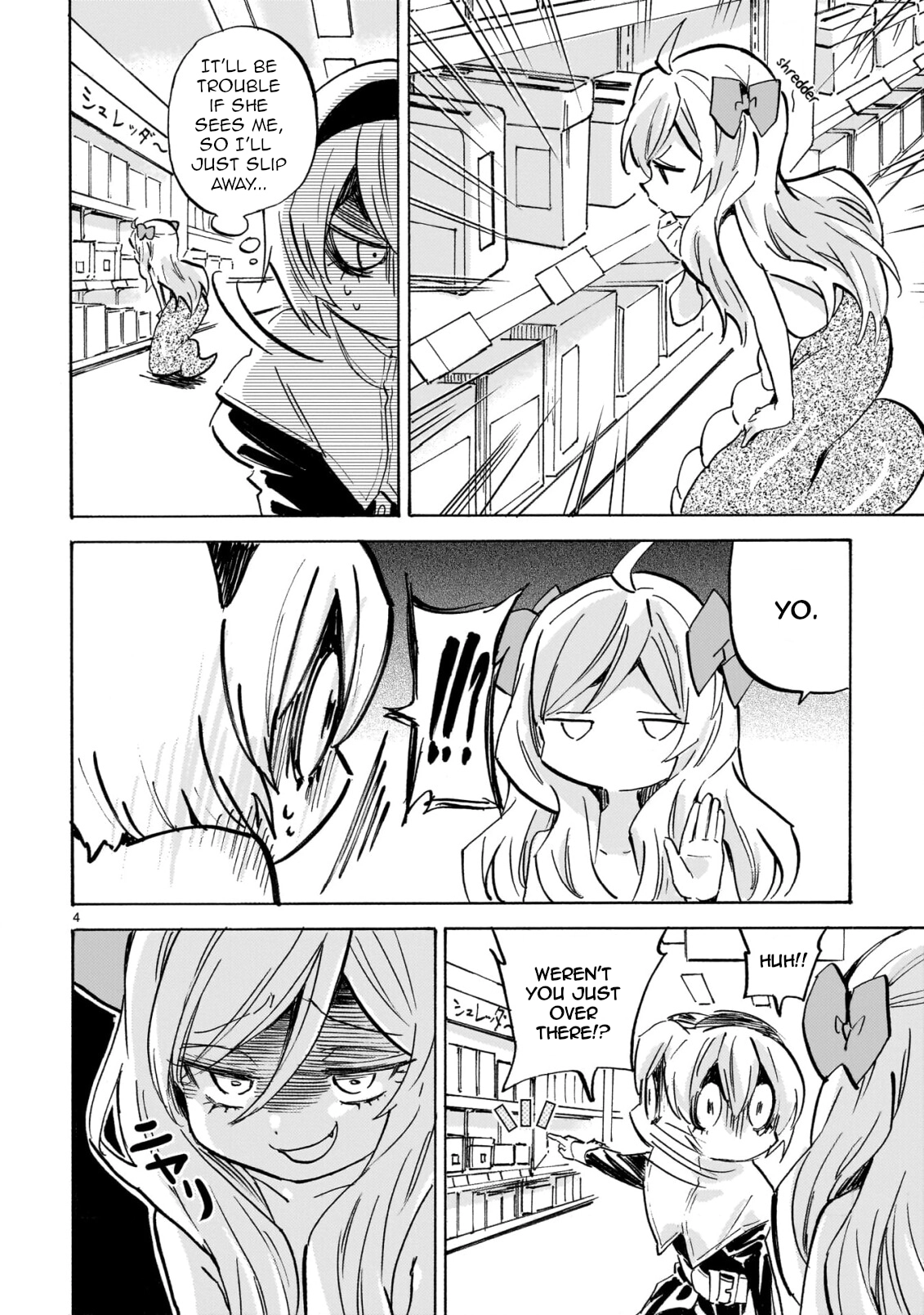 Jashin-chan Dropkick Chapter 303 page 4 - 