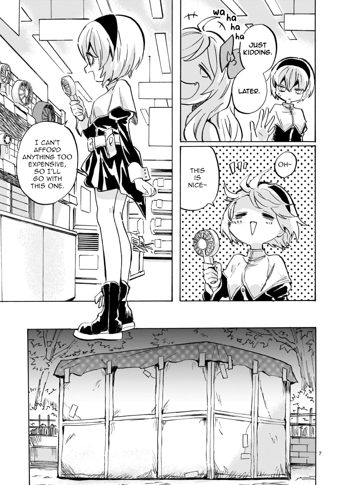 Jashin-chan Dropkick Chapter 303 page 7 - 