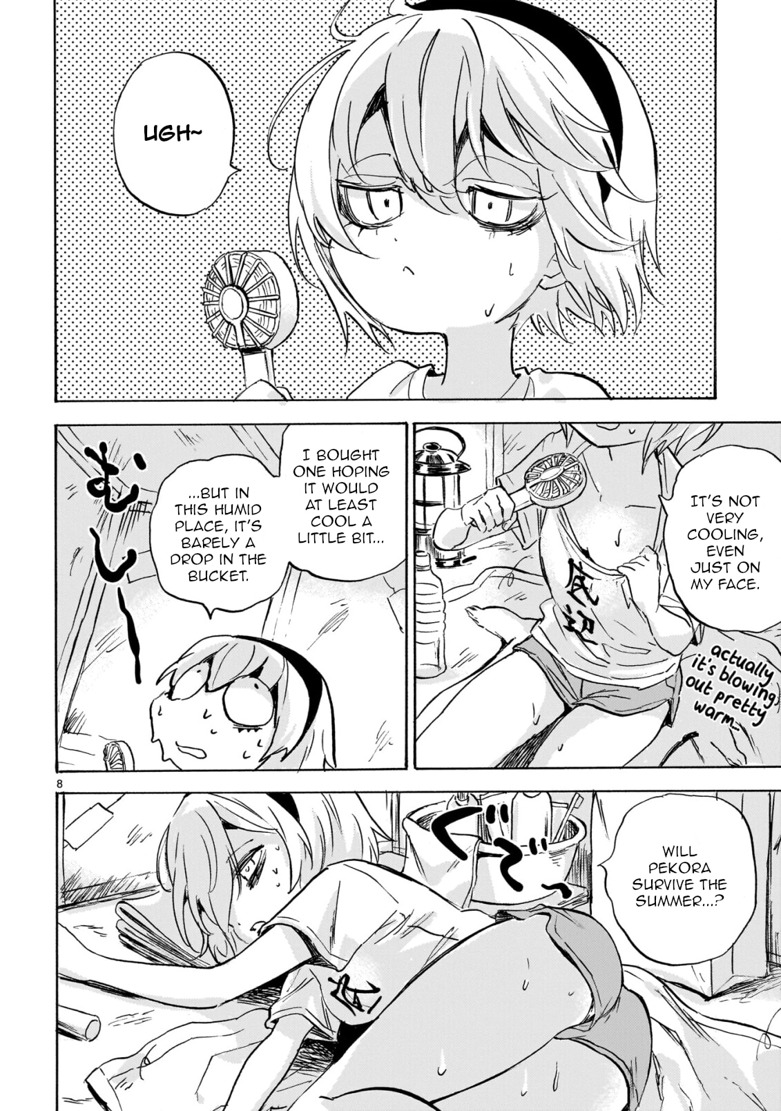 Jashin-chan Dropkick Chapter 303 page 8 - 