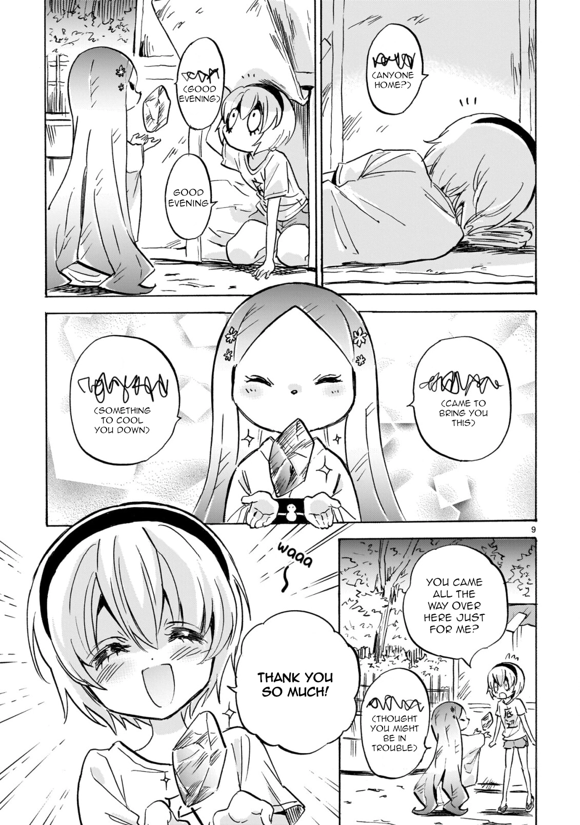 Jashin-chan Dropkick Chapter 303 page 9 - 