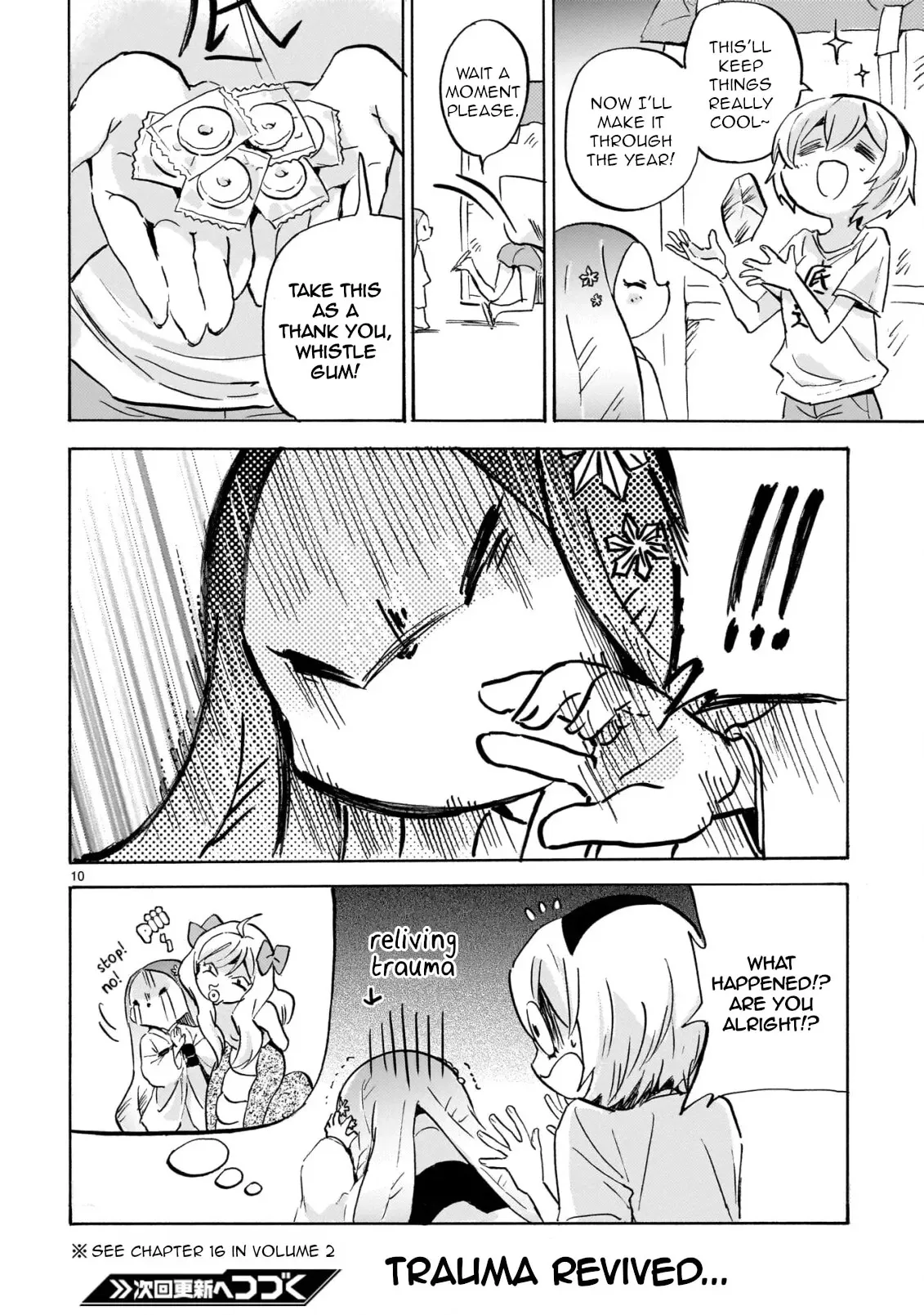 Jashin-chan Dropkick Chapter 303 page 10 - 