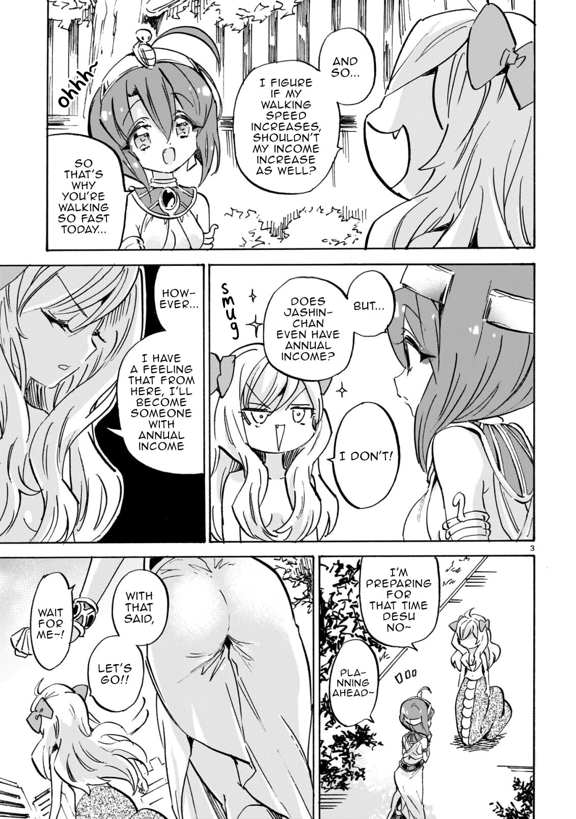 Jashin-chan Dropkick Chapter 304 page 3 - 