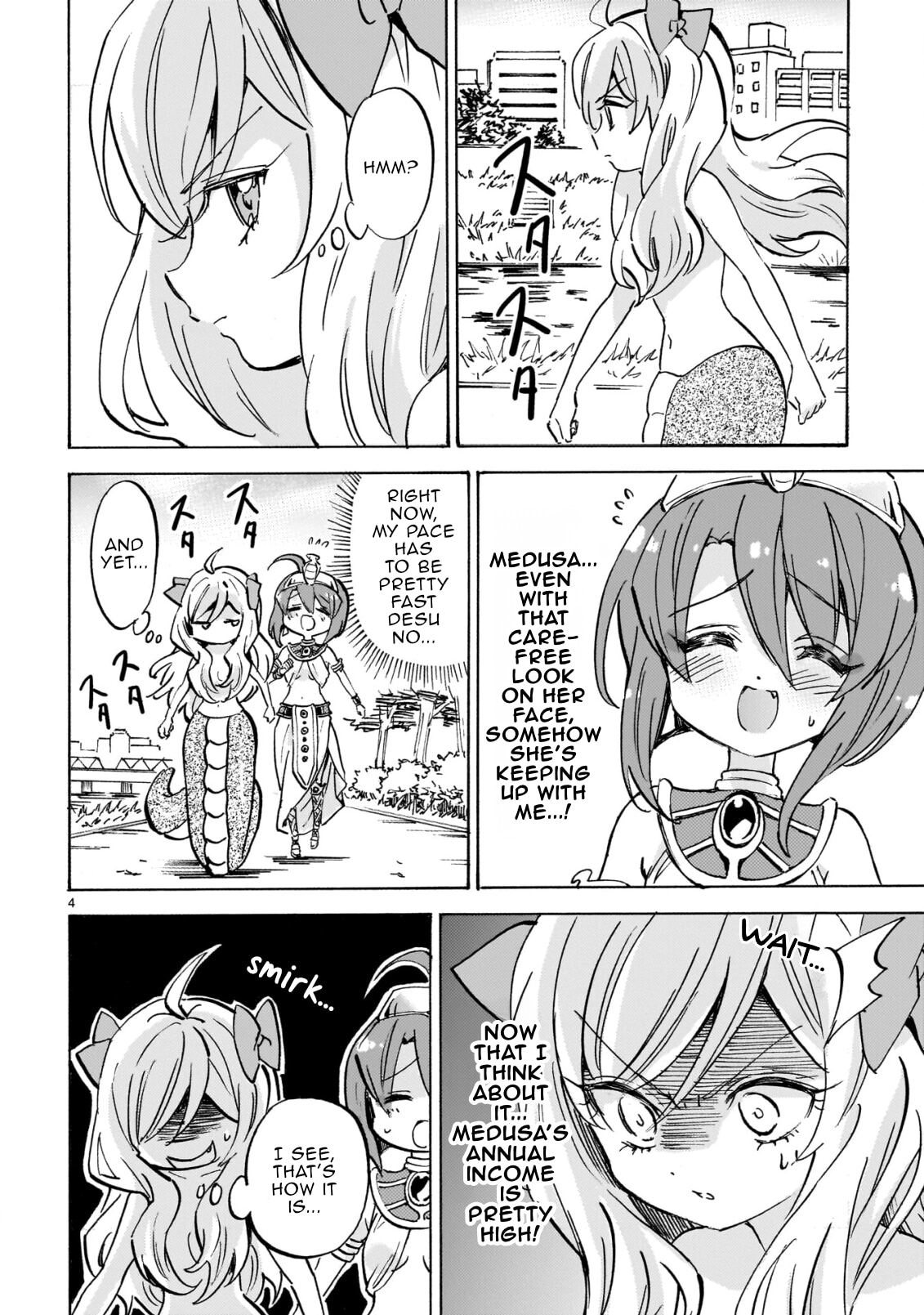 Jashin-chan Dropkick Chapter 304 page 4 - 