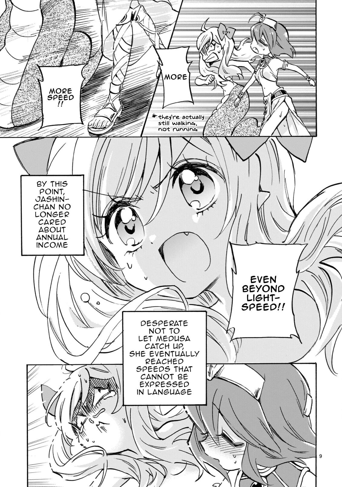 Jashin-chan Dropkick Chapter 304 page 9 - 