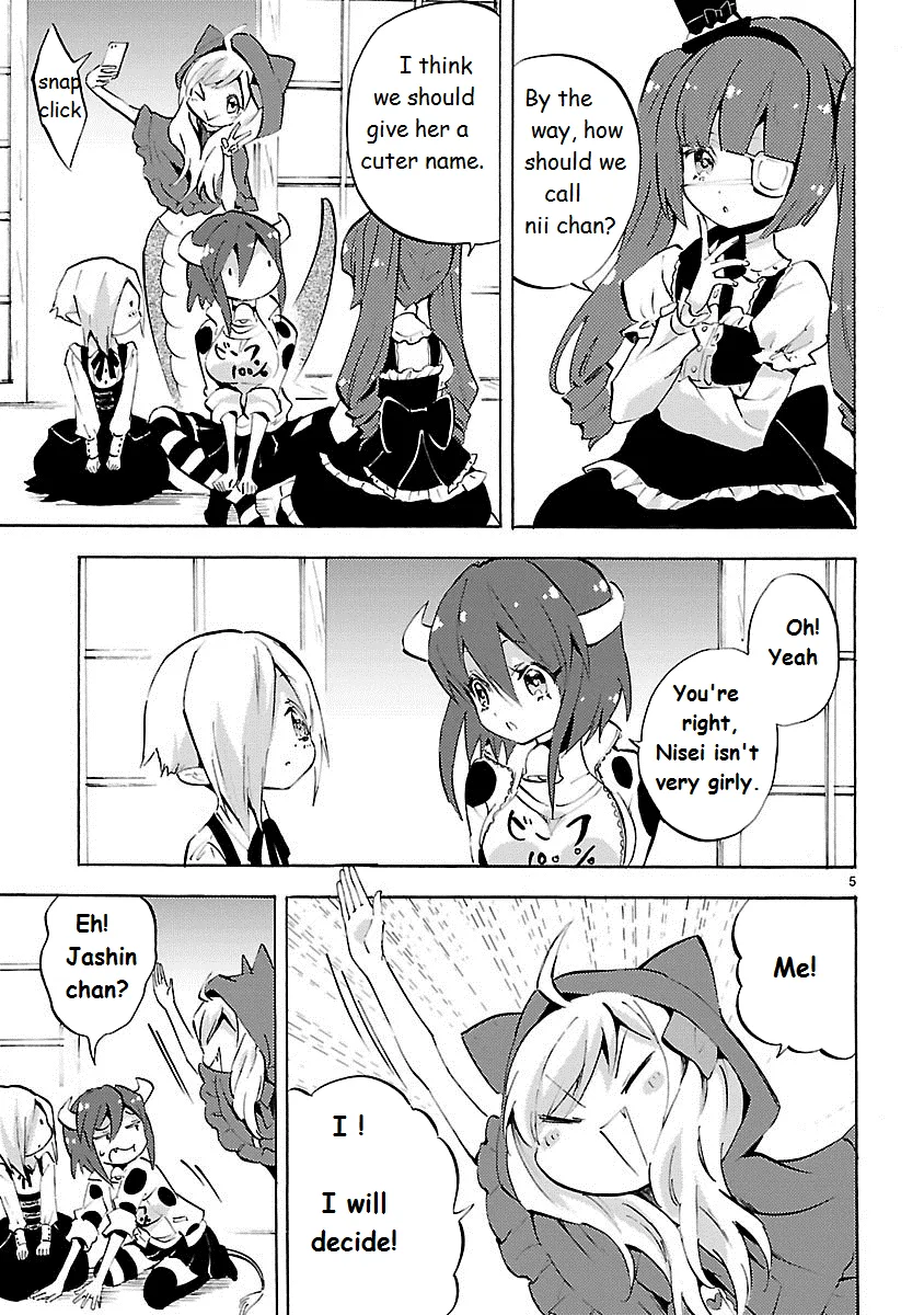 Read Jashin-chan Dropkick chapter 93 image 4 on Lezhin