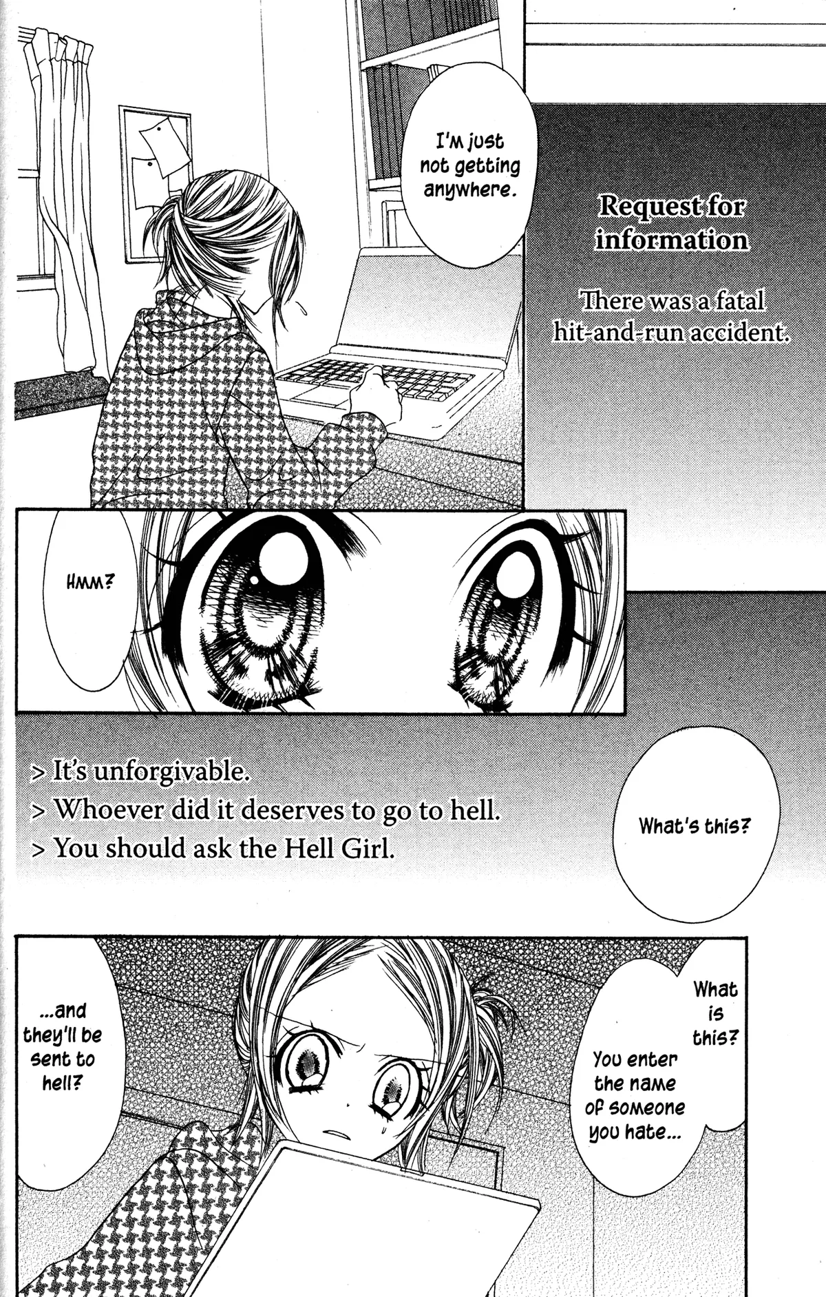 Read Jigoku Shoujo chapter 21 image 13 on Lezhin