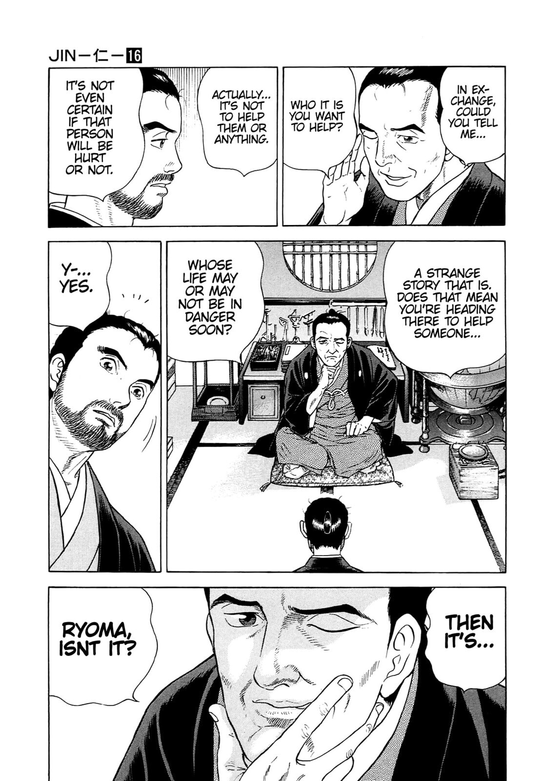 Read JIN chapter 100 image 16 on Lezhin