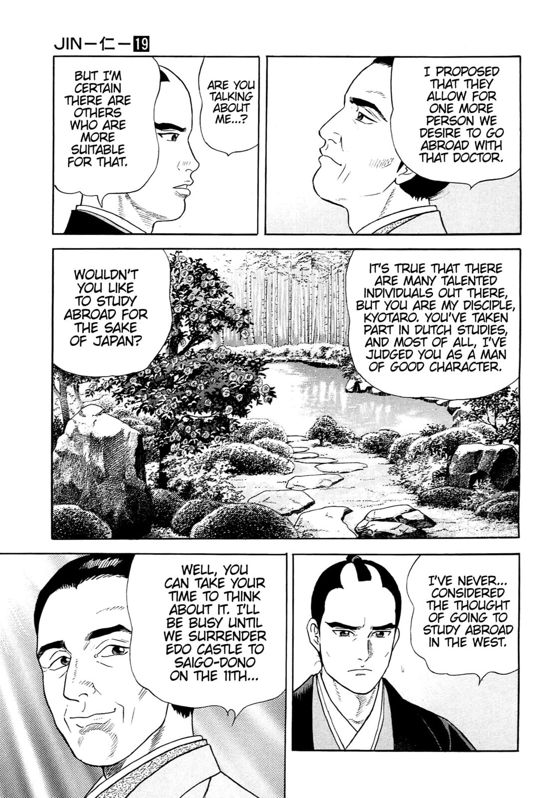 Read JIN chapter 125 image 11 on Lezhin
