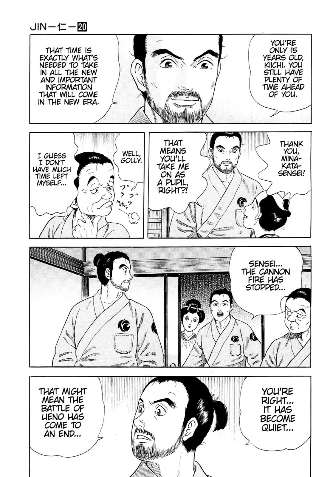 Read JIN chapter 128 image 19 on Lezhin