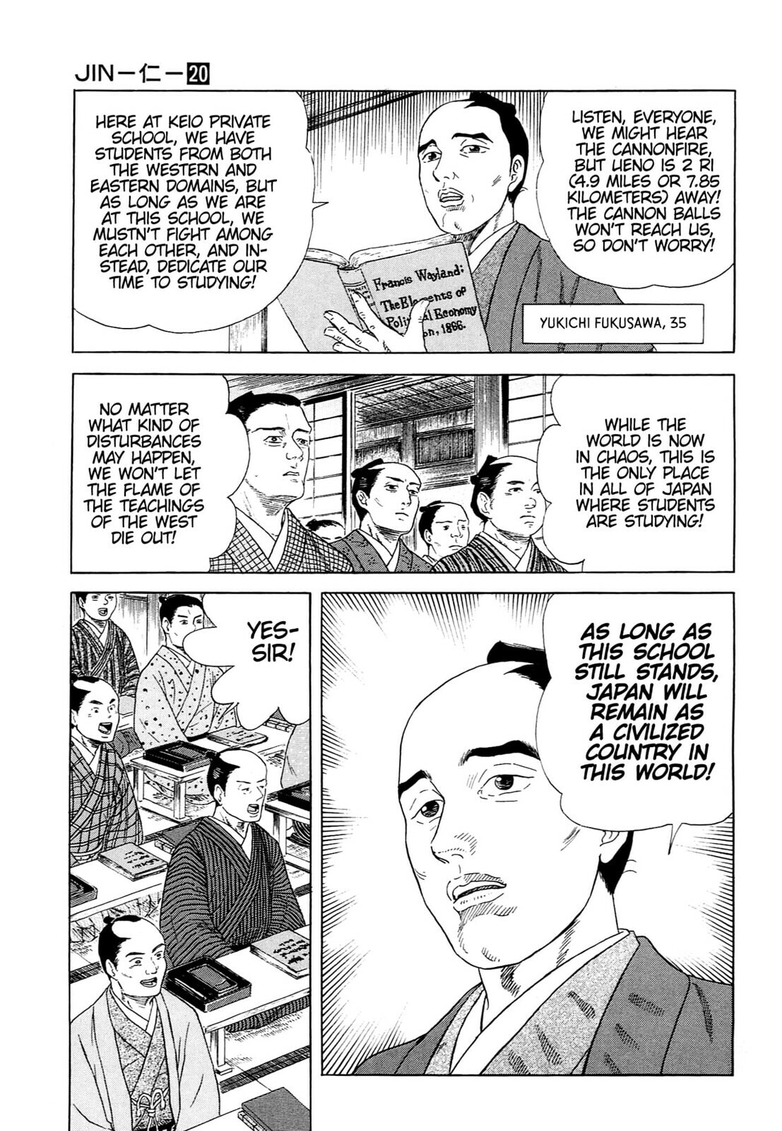 Read JIN chapter 128 image 3 on Lezhin